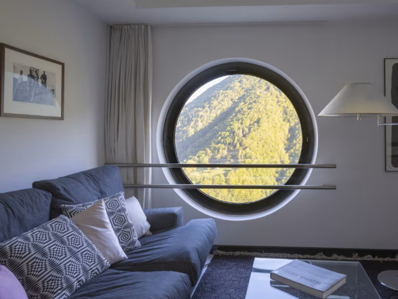 Ferienhaus Wild Valley Architettura Wohnzimmer