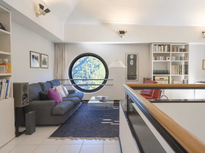 Ferienhaus Wild Valley Architettura Wohnzimmer