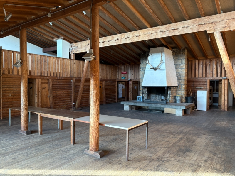 Pfadiheim ORION Ess- und Aufenthaltsraum