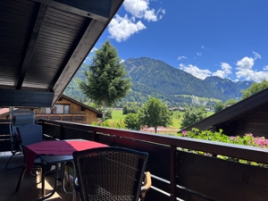 Appartements de vacances Oberstdorf Balcon