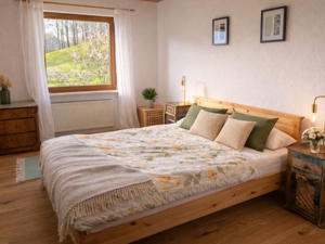 Ferienhaus Weitblick am Kirchberg Doppelzimmer