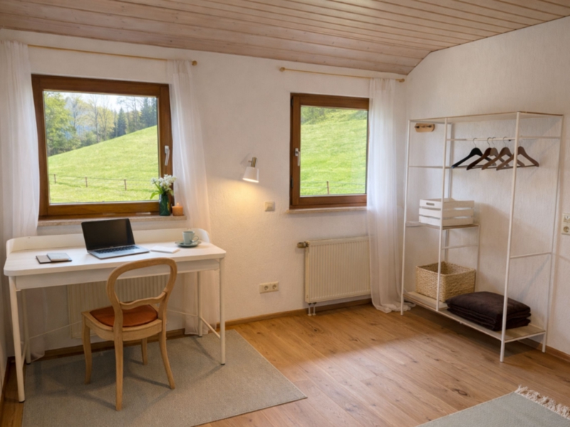 Ferienhaus Weitblick am Kirchberg Aufenthaltsraum