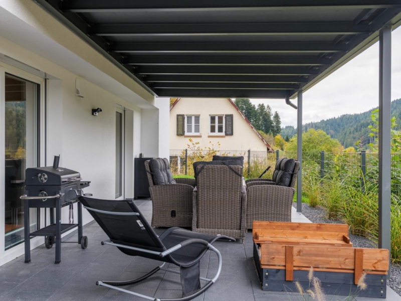Ferienhaus Waldklang - Refugium Schwarzwald Balkon