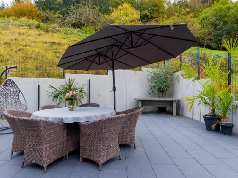 Ferienhaus Waldklang - Refugium Schwarzwald Terrasse