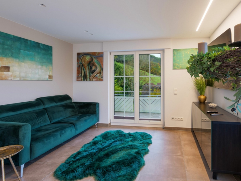 Ferienhaus Waldklang - Refugium Schwarzwald Wohnzimmer