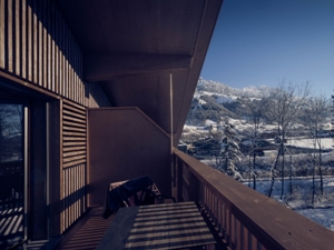 Hotel Frutigresort Balkon