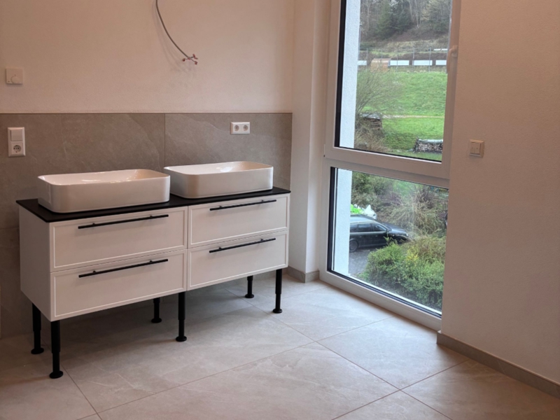 Ferienhaus Bergzeit Badezimmer