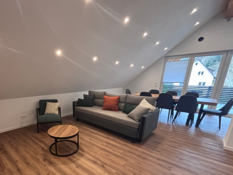 Ferienhaus Bergzeit Wohnzimmer