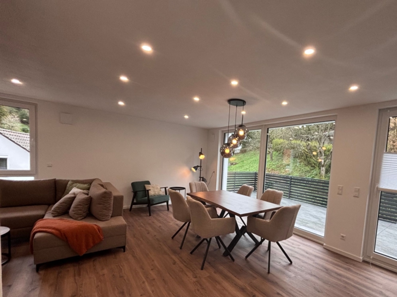 Ferienhaus Bergzeit Wohnzimmer