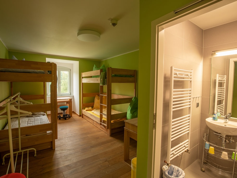 Ferienheim Schloss Leizen Mehrbettzimmer