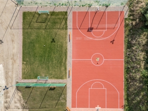 Holiday hostel Bio- und Demeterhof im Stuer Football pitch