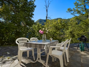Ferienwohnung Wild Valley Private Getaway Terrasse