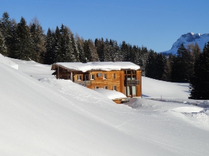 Ferienhaus Acla Lage Winter