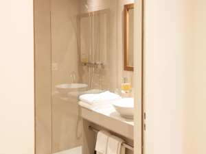 Hotel de l'Aigle Badezimmer
