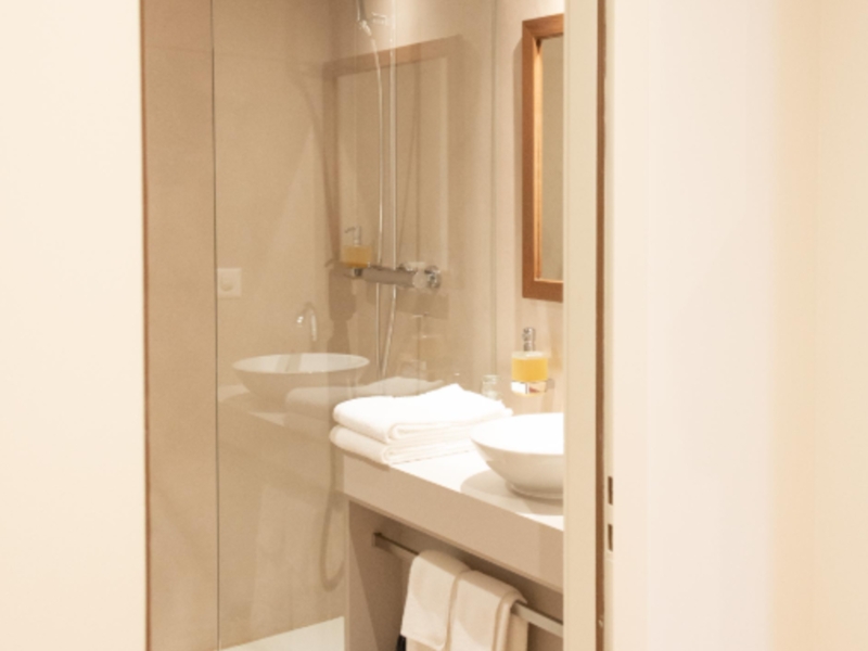 Hotel de l'Aigle Badezimmer