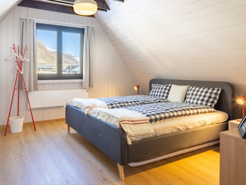 Ferienhaus The Herbert Realp Doppelzimmer