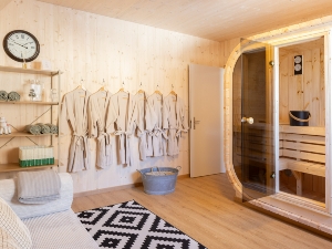 Ferienhaus The Herbert Realp Sauna