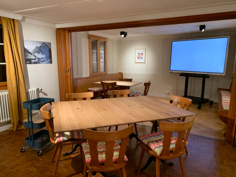 Seminar- und Gästehaus DASCO-Isenthal Seminarraum