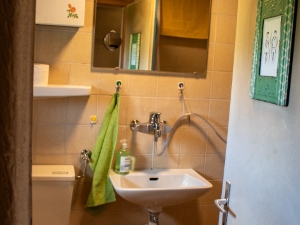 Mountain hut Balisalp Rain Bathroom