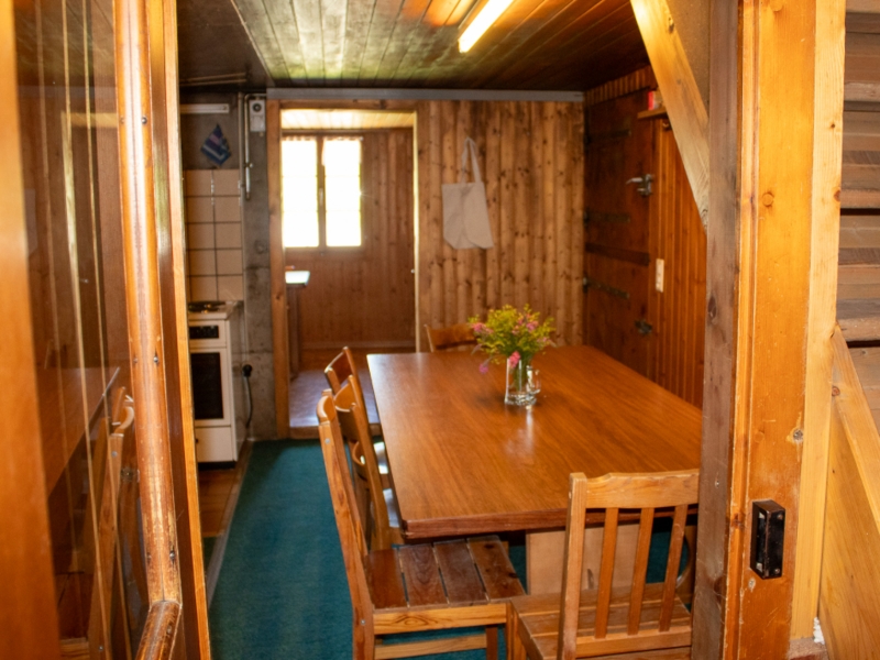 Alphütte Balisalp Rain Esszimmer