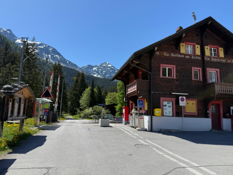 Gruppenhaus Rütilodge Lage