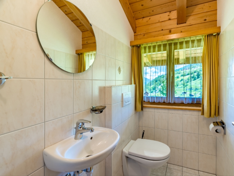 Gruppenhaus Grächbiel Badezimmer