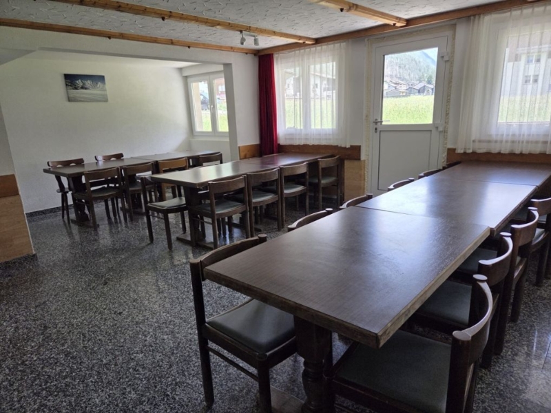 Ferienhaus Schäferhüsli Esszimmer