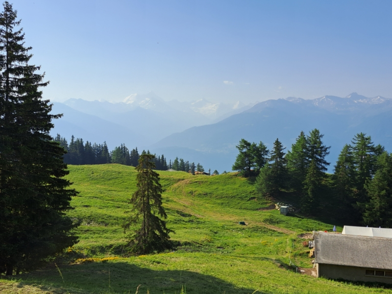 Cabane Montanin Lage Sommer