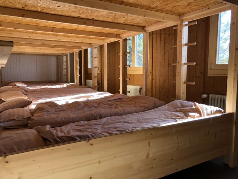 Cabane Montanin Schlafzimmer
