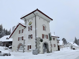 Hôtel Sust Lodge Vue de la maison hiver
