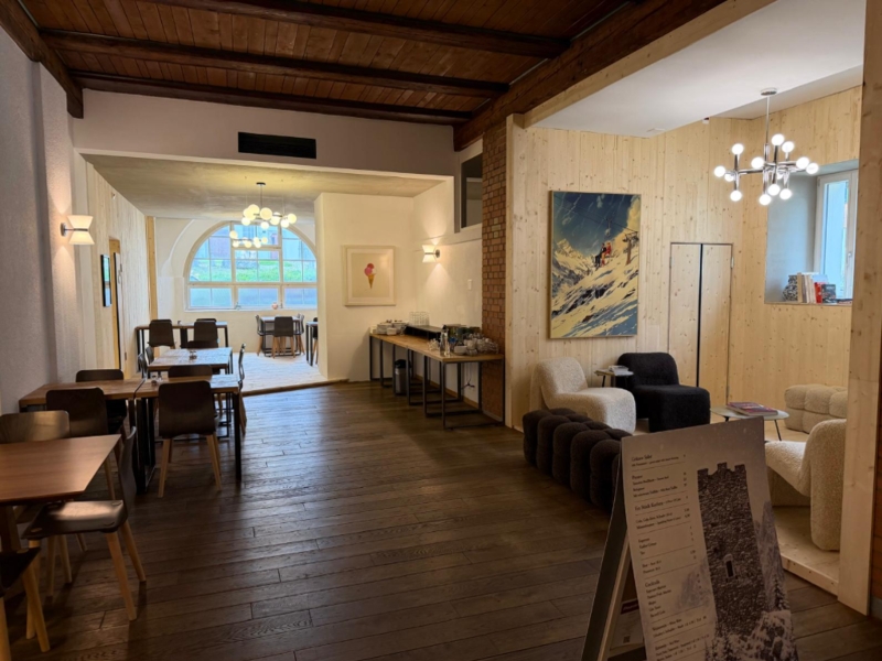 Hotel Sust Lodge Esszimmer