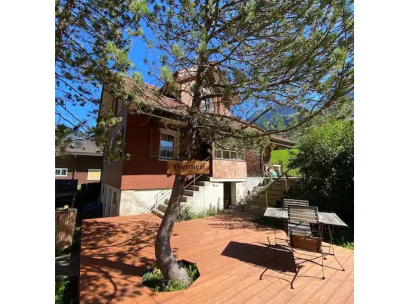 Chalet Heimeli Hausansicht Sommer
