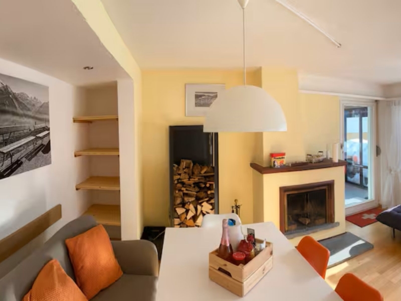 Chalet Eichhörnli Esszimmer