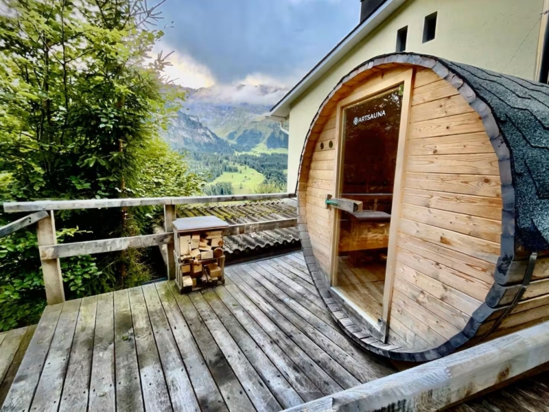 Chalet Eichhörnli Sauna