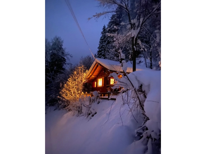 Chalet Riedl Hausansicht Winter