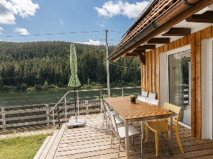 Maison de vacances zur Talsperre Jardin