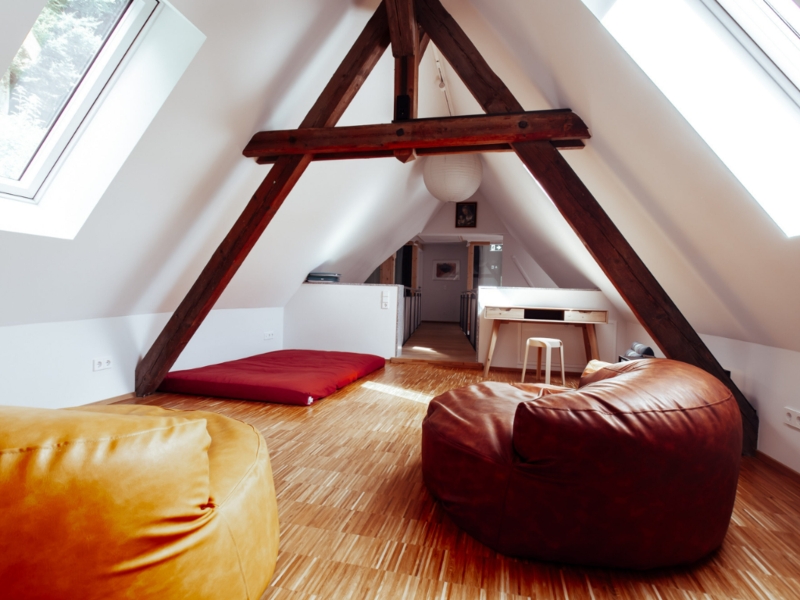 Ferienhaus zur Talsperre Wohnzimmer