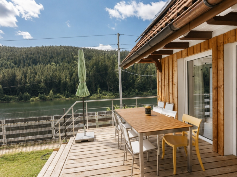 Ferienhaus zur Talsperre Garten