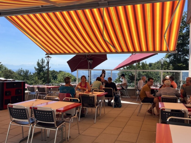 Seminarhotel Froburg Terrasse