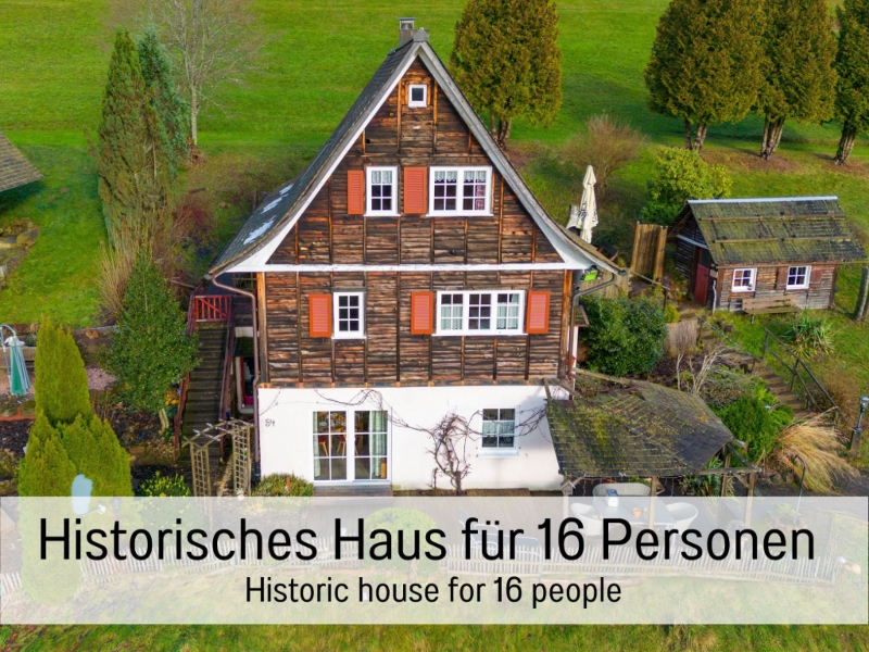 Das historische Waldhaus von aussen