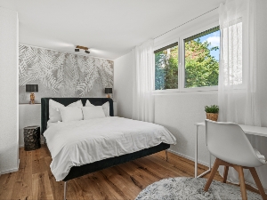 Küche der Erdgeschosswohnung
