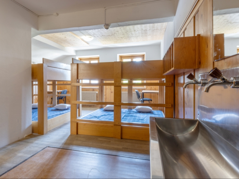 Eines der Mehrbettzimmer