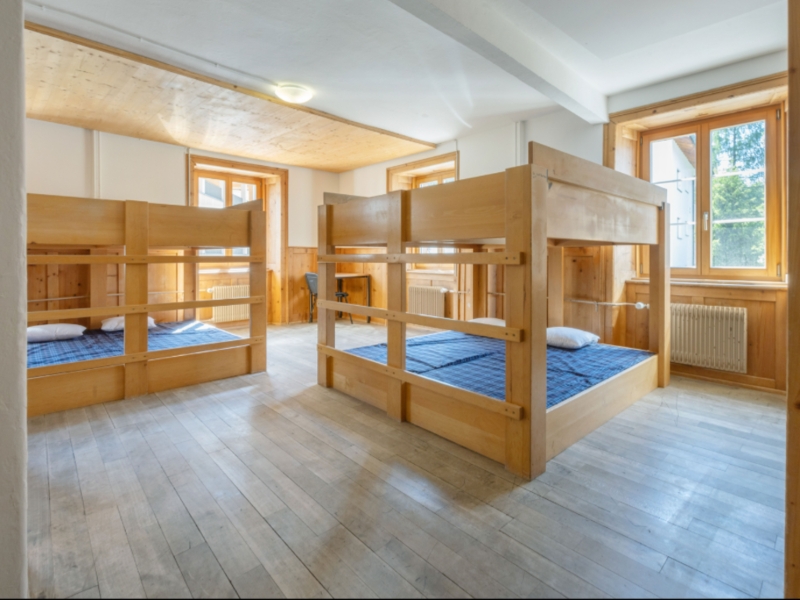 Gruppenhaus Camp Lai Mehrbettzimmer