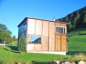 La maison de séminaire Minergie.