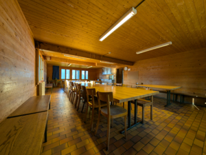 Group accommodation Bärghüs Metjen Dining room