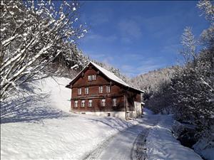 Maison de groupes Haus Storchenegg Vue de la maison hiver