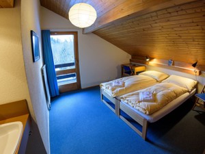 Gruppenhaus CVJM Zentrum Hasliberg Gästehaus Rosenlaui Doppelzimmer