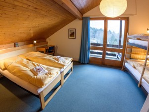 Gruppenhaus CVJM Zentrum Hasliberg Gästehaus Rosenlaui Mehrbettzimmer