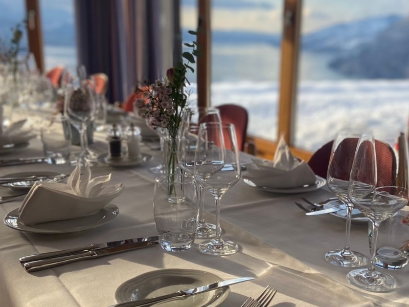 Hotel Meielisalp Dining room