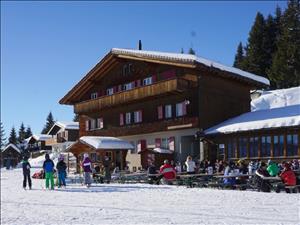 Berggasthaus Marbachegg Hausansicht Winter